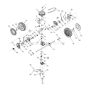 Page B Diagram and Parts List for 12A-568Q401 2001 Yard Man Lawn Mower